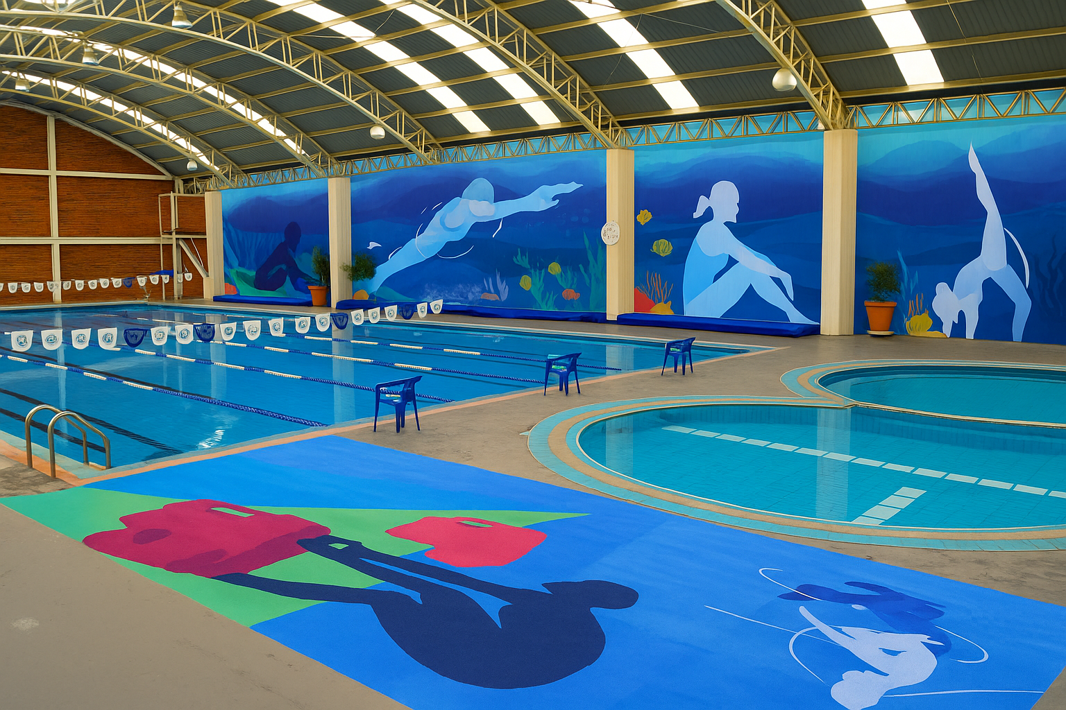 Lona Mesh para Espacios Deportivos